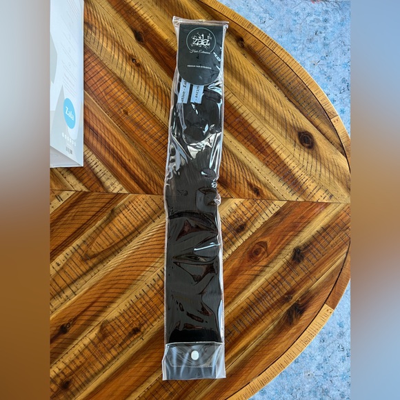 Zala Clip-in Ponytail Human Hair Extensions 22 Inch - 105g - Dark Chocolate #2 - Picture 8 of 10